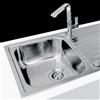 Reginox Centurio lavello da cucina, R24065, 10 KG-CC Centurio acciaio inox levigato [Lavelli da Cucina > per Base Sottolavello a partire da 60 cm]
