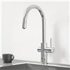 Grohe Blue Professional rubinetto da cucina con SodaSystem e sistema di filtraggio, estraibile, orientabile, 31325002, Blue Professional cromo [Rubinetti da cucina con sistema di acqua potabile > Rubinetti per acqua potabile con filtro / raffreddamento]