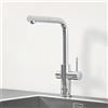 Grohe Blue Professional rubinetto da cucina, con sistema di filtraggio, estraibile, orientabile, 31326002, Blue Professional cromo [Rubinetti da Cucina]