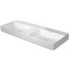 Duravit DuraSquare lavabo doppio, 2353120079, DuraSquare bianco [Lavabi > Lavabi Doppi]