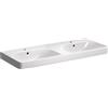 Geberit Smyle Square lavabo doppio, 500223011, Smyle Square bianco [Lavabi > Lavabi Doppi]
