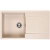 Reginox Amsterdam lavello da cucina, R30943, 10 Amsterdam beige metallico [Lavelli da Cucina > per Base Sottolavello a partire da 60 cm]