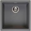 Reginox Amsterdam lavello da cucina, R32329, 40 Amsterdam grigio metallico [Lavelli da Cucina > per Base Sottolavello a partire da 50 cm]