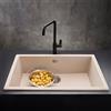 Reginox Amsterdam lavello da cucina, R30905, 72 Amsterdam beige metallico [Lavelli da Cucina > per Base Sottolavello a partire da 80 cm]
