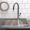 Reginox New York lavello da cucina, R27806, New York acciaio inox satinato lucido [Lavelli da Cucina > per Base Sottolavello a partire da 60 cm]