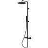 Bossini Cosmo colonna doccia con termostatico, L10092000073008, Cosmo nero opaco [Rubinetteria Bagno > Colonne Doccia]