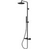 Bossini Cosmo colonna doccia con termostatico, L10093000073008, Cosmo nero opaco [Rubinetteria Bagno > Colonne Doccia]