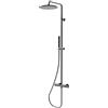 Bossini Cosmo colonna doccia, miscelatore monocomando, L10094000073008, Cosmo nero opaco [Rubinetteria Bagno > Colonne Doccia]