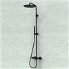 Bossini Cosmo colonna doccia con miscelatore, miscelatore monocomando, L10095000073008, Cosmo nero opaco [Rubinetteria Bagno > Colonne Doccia]