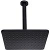 Bossini Cosmo set di soffioni doccia, 1 tipo di getto, H30598G00073009, Cosmo nero opaco [Rubinetteria Bagno > Soffioni Doccia]