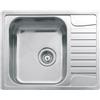 Reginox Admiral lavello da cucina, R18309, 40 OKG Admiral acciaio inox levigato [Lavelli da Cucina > per Base Sottolavello a partire da 50 cm]