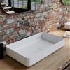 KALDEWEI MIENA lavabo da appoggio, 909606003711, 3185 MIENA bianco opaco [Lavabi > Lavabi da Appoggio]