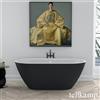 Tellkamp Cosmic vasca da bagno ovale freestanding, 0100-057-00-AUF/WMWMEB, Cosmic; Cosmic XS bianco opaco [Vasche da Bagno > Vasche da Bagno Freestanding]