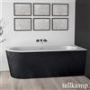 Tellkamp Pio vasca da bagno ad angolo con rivestimento, 0100-255-S0-L-A/WGSW, Pio; Pio XS bianco lucido [Vasche da Bagno > Vasche da Bagno ad Angolo]