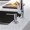 hansgrohe A71 dispenser per detersivo, 40468000, A71 cromo/bianco [Dispenser per Detersivo > Dispenser per Detersivo]