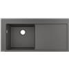 hansgrohe S51 lavello da cucina, 43330290, S5110-F450 S51 grigio pietra [Lavelli da Cucina > per Base Sottolavello a partire da 60 cm]