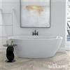 Tellkamp Space vasca da bagno ovale freestanding, 0100-058-00-A/WG, Space; Space XS bianco lucido [Vasche da Bagno > Vasche da Bagno Freestanding]