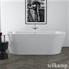 Tellkamp Solitär vasca idromassaggio ovale freestanding, W100-282-00-A/CR, Solitär bianco lucido [Vasche Idromassaggio > Vasche Idromassaggio Freestanding]