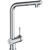 Ideal Standard CERALOOK rubinetto da cucina, bassa pressione, estraibile, orientabile, BC177AA, CERALOOK cromo [Rubinetteria da Cucina > Rubinetti da Cucina]