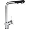 Ideal Standard CERALOOK rubinetto da cucina, estraibile, orientabile, BC178AA, CERALOOK cromo [Rubinetteria da Cucina > Rubinetti da Cucina]