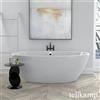 Tellkamp Space vasca idromassaggio ovale freestanding, W100-058-00-A/CR, Space; Space XS bianco lucido [Vasche Idromassaggio > Vasche Idromassaggio Freestanding]