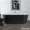 Tellkamp Solitär vasca idromassaggio ovale freestanding, W100-282-00-A/CRSW, Solitär bianco lucido [Vasche Idromassaggio > Vasche Idromassaggio Freestanding]