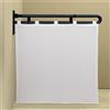 Hewi 801 paraspruzzi doccia, 801.52.10030 90, 801 nero profondo [Accessori Bagno > Tende Doccia]