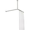 Hewi 801 asta per tenda da doccia, set completo, con collegamento a soffitto, 801.34.1162 95, 801 grigio roccia [Accessori Bagno > Tende Doccia]