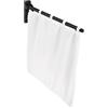 Hewi 801 paraspruzzi doccia, 801.52.20080 90, 801 nero profondo [Accessori Bagno > Tende Doccia]