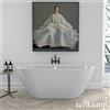 Tellkamp Cosmic vasca da bagno ovale freestanding, 0100-057-00-AUF/WG, Cosmic; Cosmic XS bianco lucido [Vasche da Bagno > Vasche da Bagno Freestanding]