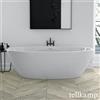 Tellkamp Space vasca idromassaggio ovale freestanding, W100-288-00-A/WG, Space; Space XS bianco lucido [Vasche Idromassaggio > Vasche Idromassaggio Freestanding]