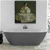 Tellkamp Cosmic vasca da bagno ovale freestanding, 0100-287-00-A/CRWMCM, Cosmic; Cosmic XS bianco opaco [Vasche da Bagno > Vasche da Bagno Freestanding]