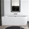 Tellkamp Pio vasca idromassaggio ad angolo con rivestimento, W100-077-00-R-A/CR, Pio bianco lucido [Vasche Idromassaggio > Vasche Idromassaggio ad Angolo]