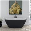 Tellkamp Cosmic vasca da bagno ovale freestanding, 0100-257-00-A/WMWMEB, Cosmic; Cosmic XS bianco opaco [Vasche da Bagno > Vasche da Bagno Freestanding]