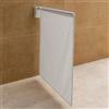 Hewi 802 LifeSystem paraspruzzi doccia, 802.52.20030 98, 802 LifeSystem bianco segnale/cromo [Accessori Bagno > Tende Doccia]