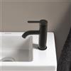 Duravit C.1 rubinetto lavabo S, C11010002046, S C.1 nero opaco [Rubinetteria Bagno > Rubinetteria Lavabo]
