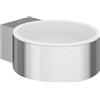 Hewi System 900 supporto per asciugacapelli, 900.00.000XA 98, System 900 acciaio inox spazzolato/bianco segnale [Accessori Bagno > Supporti Asciugapelli]