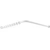 Hewi 801 asta per tenda da doccia, accorciabile, 801.34.130 98, 801 bianco segnale [Accessori Bagno > Tende Doccia]