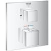 Grohe Grohtherm Cube rubinetto vasca da incasso con termostatico, 24155000, Grohtherm Cube cromo [Rubinetteria Bagno > Rubinetteria Vasca]