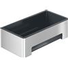 Hewi System 900 portaoggetti doccia, 900.03.001XA 92, System 900 acciaio inox spazzolato/grigio antracite [Accessori Bagno > Mensole Doccia]