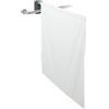 Hewi 802 LifeSystem paraspruzzi doccia, 802.52.20001 92, 802 LifeSystem grigio antracite/cromo [Accessori Bagno > Tende Doccia]