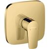 hansgrohe Talis E rubinetto doccia da incasso con miscelatore, 71765990, Talis E oro [Rubinetteria Bagno > Rubinetteria Doccia]