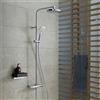 Duravit B.1 colonna doccia con termostatico, B14280008010, B.1 cromo [Rubinetteria Bagno > Colonne Doccia]