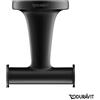 Duravit Starck T gancio portasciugamani, 0099304600, Starck T nero opaco [Accessori Bagno > Portasciugamani]