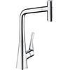 hansgrohe Metris Select M71 rubinetto da cucina, con sBox, estraibile, orientabile, 73816000, sBox Metris Select M71 cromo [Rubinetteria da Cucina > Rubinetti da Cucina]