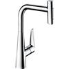 hansgrohe Talis Select M51 rubinetto da cucina, con sBox, orientabile, estraibile, 73867000, sBox Talis Select M51 cromo [Rubinetteria da Cucina > Rubinetti da Cucina]
