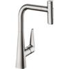 hansgrohe Talis Select M51 rubinetto da cucina, con sBox, orientabile, estraibile, 73867800, sBox Talis Select M51 acciaio inox spazzolato [Rubinetteria da Cucina > Rubinetti da Cucina]