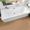 Villeroy & Boch Collaro vasca da bagno rettangolare, da incasso, UBA170COR2DV-01, Collaro bianco [Vasche da Bagno > Vasche da Bagno Rettangolari]