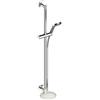 Keuco IXMO SOLO set doccia con asta saliscendi e mensola, 1 tipo di getto, 59587010902, IXMO SOLO cromo/bianco [Rubinetteria Bagno > Set Doccia]