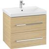 Villeroy & Boch Avento mobile sottolavabo, 2 scomparti estraibili, A89000VJ, Avento [Mobili da Bagno > Mobili Lavabo]
